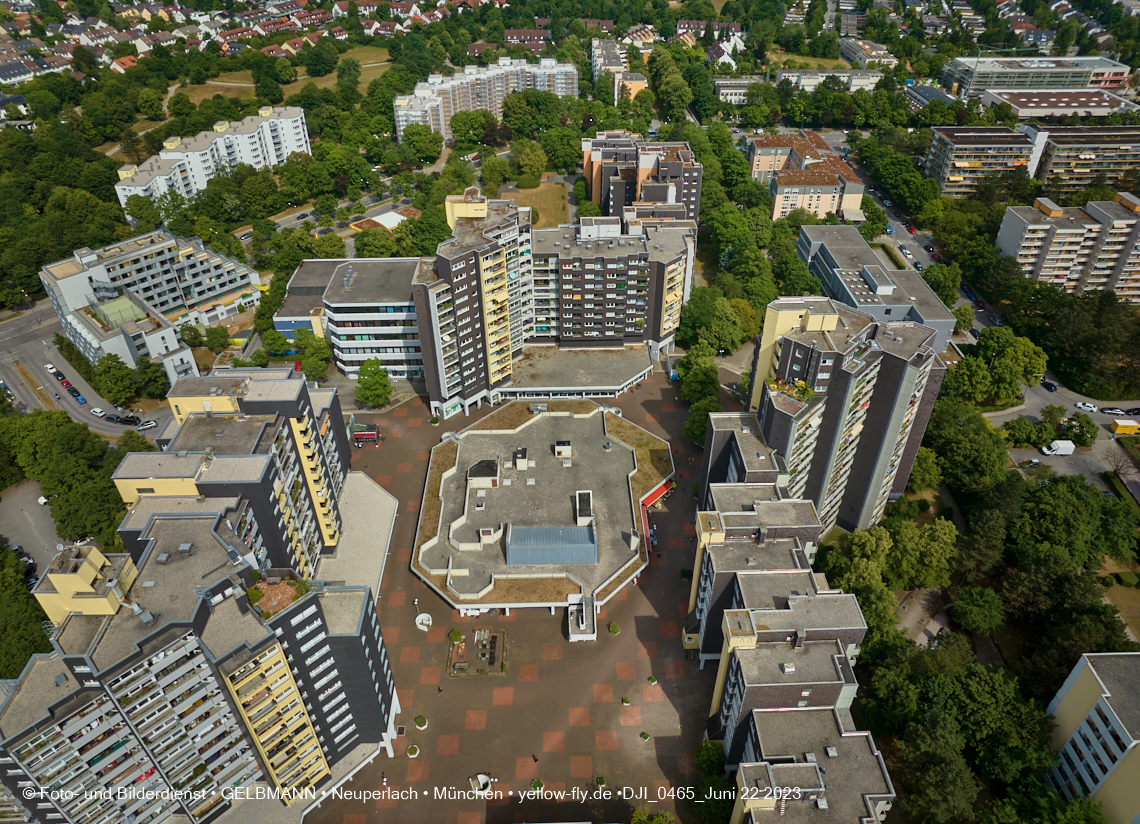 22.06.2023 - Marx-Zentrum und Umgebung in Neuperlach